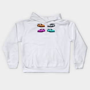 Toyota Supra - X4 Car Kids Hoodie